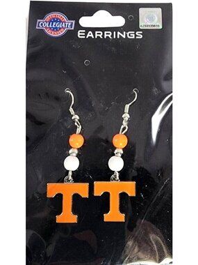 NEW Collegiate Tennessee Volunteers Dangle Drop Earrings SEC Football College